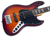 Sire V7N A5/TS Marcus Miller 5-snarige Actieve Basgitaar Tobacco Sunburst met Elzen Body en Heritage-3 Preamp