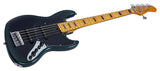 Sire V7N A5/DF Marcus Miller 5-snarige Actieve Basgitaar Dark Forest met Elzen Body en Heritage-3 Preamp