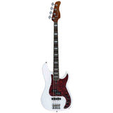 Sire P7N A4/AWH Marcus Miller 4-snarige Actieve PJ Basgitaar Antique White met Elzen Body en Heritage-3 Preamp