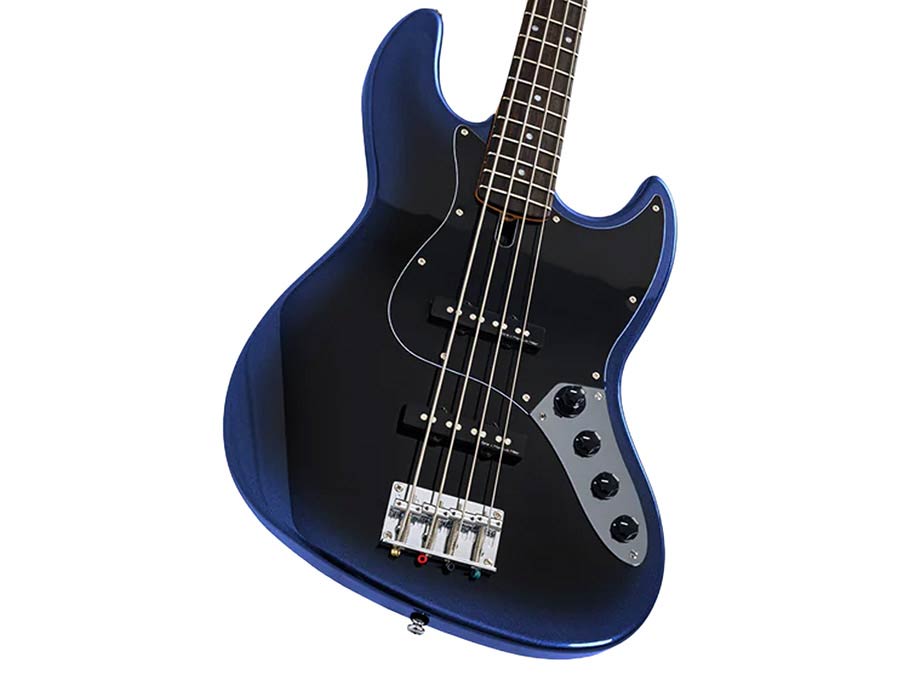 Sire V3N 4/MBB Marcus Miller 4-snarige Actieve Jazz Bas Midnight Blueburst met 2-Bands Preamp