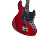 Sire V3N 4/CAR Marcus Miller 4-snarige Actieve Jazz Bas Candy Apple Red met 2-Bands Preamp