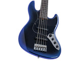Sire V3N 5/MBB Marcus Miller 5-snarige Actieve Jazz Bas Midnight Blueburst met 2-Bands Preamp