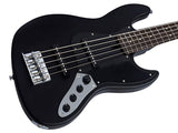 Sire V3N 5/BKS Marcus Miller 5-snarige Actieve Jazz Bas Satin Black met 2-Bands Preamp