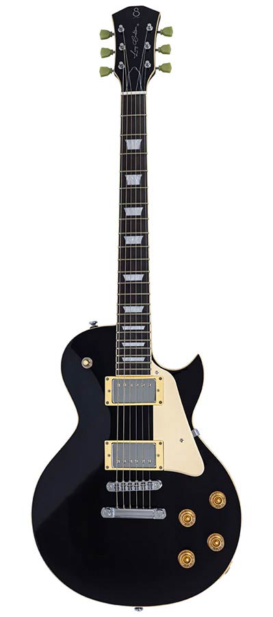 Sire L5/BK Larry Carlton L-Style Elektrische Gitaar Zwart met Mahonie Body en Coil Split