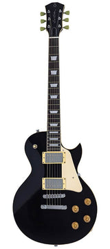 Sire L5/BK Larry Carlton L-Style Elektrische Gitaar Zwart met Mahonie Body en Coil Split