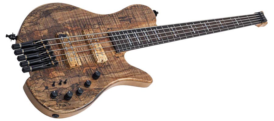 Sire Marcus Miller F10dx Headless 5-String Active Basgitaar Natural Satin