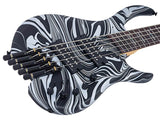 Sire M6H 5/BKSW Marcus Miller M6 Headless 5-String Active Basgitaar Black Swirl