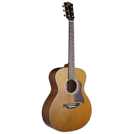 Bromo BAN2V Denali Series Grand Auditorium gitaar, torified solid spruce top, mahogany body, natural gloss, heavy duty tas