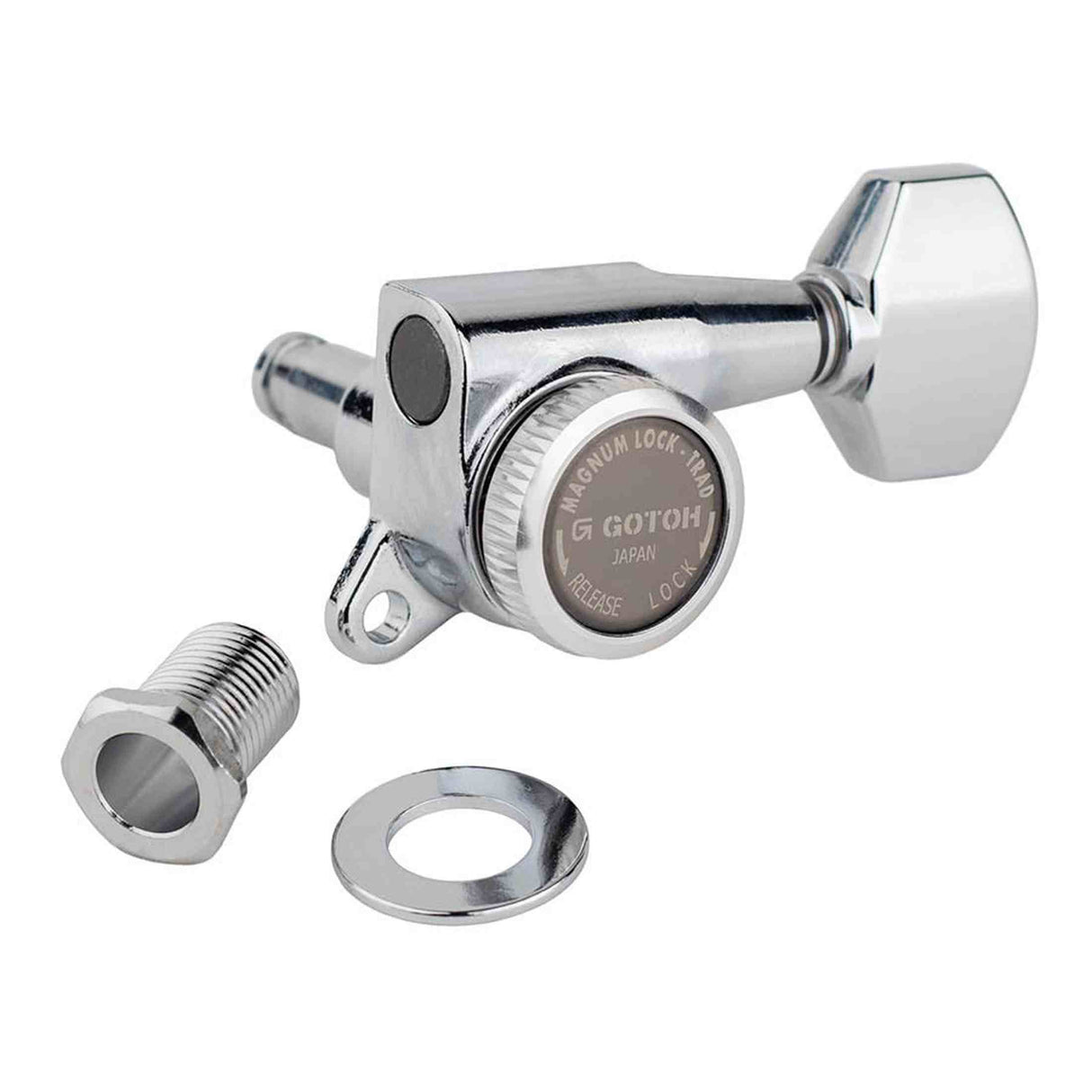 Gotoh GTH15355 SG381 stemmechanieken (posts 6xXL) met Magnum Lock Trad and 07 knoppen, 6R, chroom