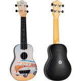 Flight TUS-25 BUS Soprano Ukulele met Linden Top, ABS Body en Aquila Snaren