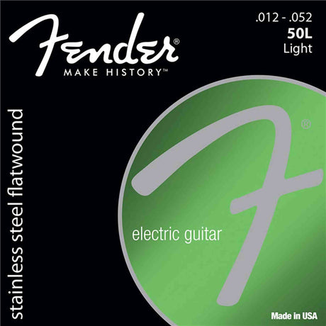 Fender SuperSonic 50L Elektrische Gitaar Snaren Stainless Steel Flatwound Medium 012-052
