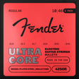 Fender 4250R UltraCore Elektrische Gitaar Snaren Nickel Plated Steel Bullet End Light 010-046 3-Pack