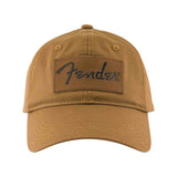 Fender 9122421204 Vintage Badge Pet Caramel Katoen Leer Patch Verstelbaar