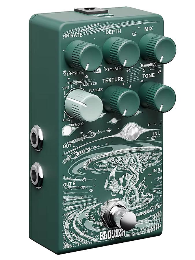 Klowra KBS-03 Bloom Infinity SPROUT stereo multi-type modulation pedaal