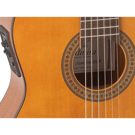 Admira JUANITA-ECF klassieke gitaar spruce sapele mahonie kabukali cutaway Fishman Clásica III