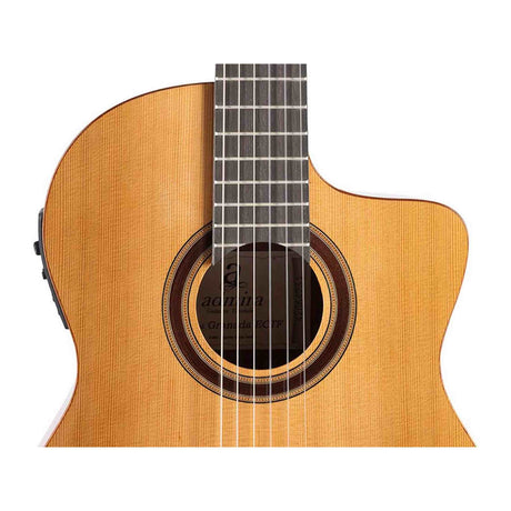 Admira GRANADA-ECF klassieke gitaar solid cedar sapele mahonie purple heart rosewood cutaway Fishman Clásica III