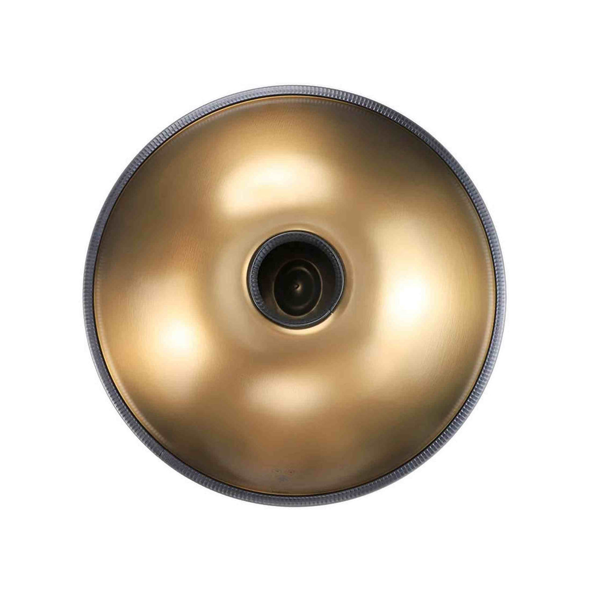 Sela SE 400 Stainless Steel Handpan D Kurd 440 Hz goud met gevoerde draagtas