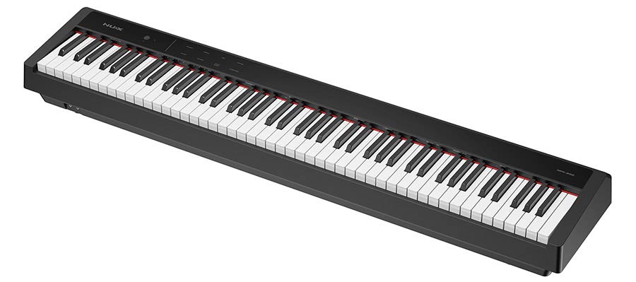 NUX NPK-200 Digital Stage Piano Set met NPS-2 Houten Standaard, 88 Toetsen