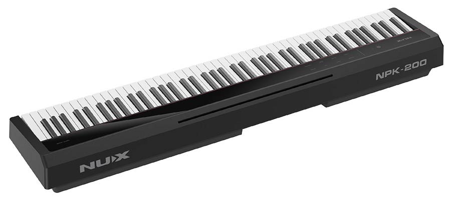 NUX NPK-200 Digital Stage Piano Set met NPS-2 Houten Standaard, 88 Toetsen