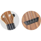 Flight TUSL-50 Soprano Longneck Ukulele Walnut met Walnut Top, ABS Body en Aquila Snaren