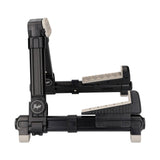 Flight FLUST01-BK Aluminium-Ukulelenständer, faltbar mit Gummischutz