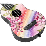 Flight TUS ALYONA SHVETZ Signature Soprano Ukulele met Linden Top, ABS Body en Aquila Snaren