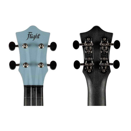 Flight UTS-35 ETHER Ultra Travel Soprano Ukulele met Polycarbonate Body en Fluorocarbon Snaren