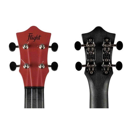 Flight UTS-35 TERRACOTE Ultra Travel Soprano Ukulele met Polycarbonate Body en Fluorocarbon Snaren