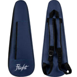 Flight Iris Concert RD Ukulele met Solid Spruce Top, Mahogany Body en Rode Afwerking