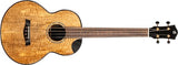 Flight Maia Baritone EQ-A Elektrisch-Akoestische Baritone Ukulele met Solid Mango Top, Rosewood Body en Stalen Snaren