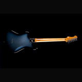 JET JJ-350 Baritone Moonburst Offset Elektrische Gitaar H + P90 Baritone 27 inch Rosewood Toets