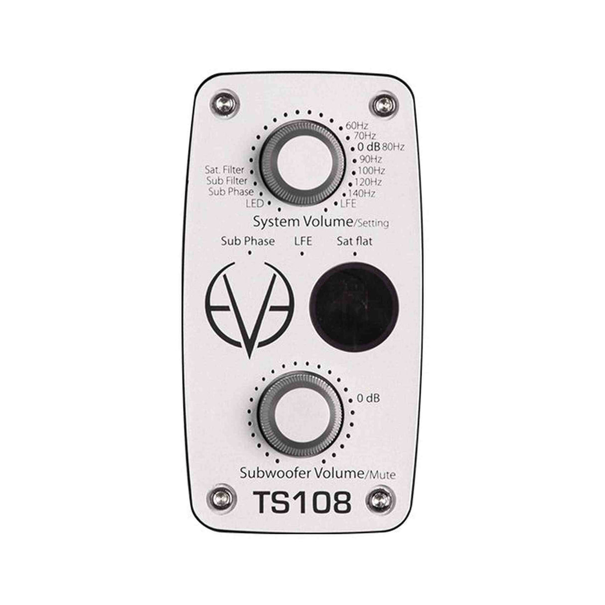 EVE Audio TS108 actieve subwoofer 8 inch 150W 33-300Hz 105 dB met DSP en afstandsbediening