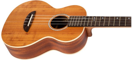 Flight Iris Tenor Calantas Ukulele met Solid Calantas Top, Mahogany Body en Fluorocarbon Snaren
