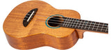 Flight Iris Tinta Concert NA Ukulele met All Solid Mahogany Body, Rosewood Toets en Fluorocarbon Snaren
