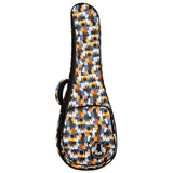 Flight FUB-S-CATS Gevoerde Gigbag voor Soprano Ukulele met Cats Design en Accessoirevak