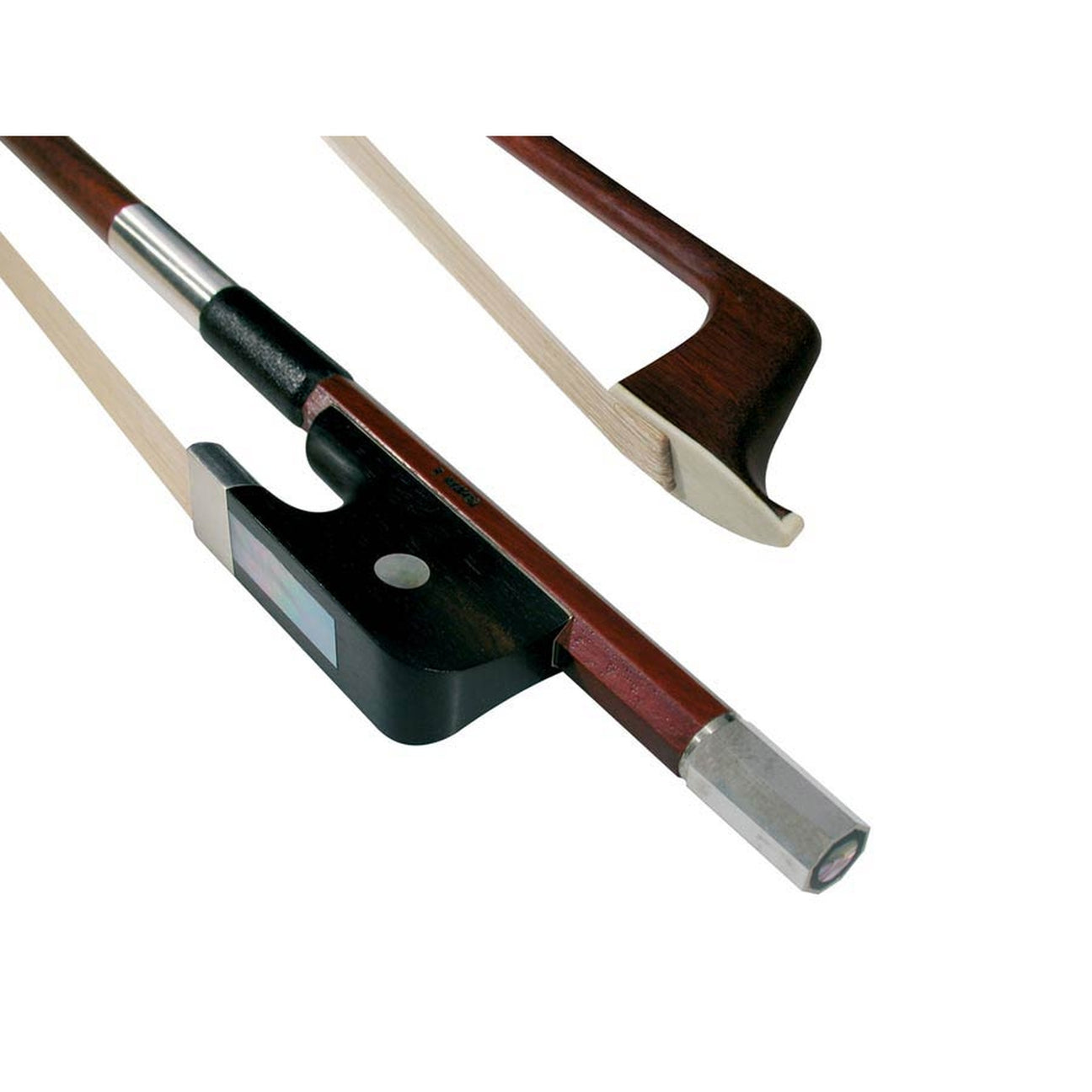 Dörfler DBF6-12 contrabas strijkstok, 1/2, French style, brazil wood, rond