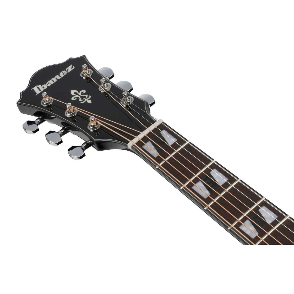 Ibanez AE170 TBK elektrisch akoestische westerngitaar Transparent Black
