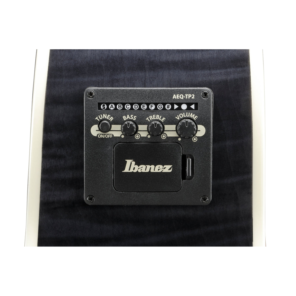 Ibanez AE170 TBK elektrisch akoestische westerngitaar Transparent Black