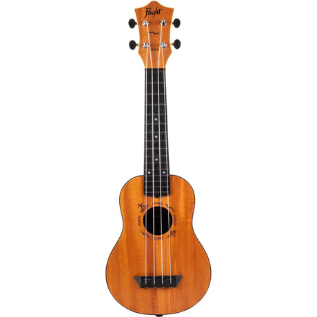 Flight ALMTUS53MAH TUS53 Travel Ukulele - Mahonie
