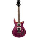 Flight Vanguard Transparent Purple – Elektrische Solidbody Tenor Ukulele met 2 Humbuckers