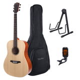 Bromo BAT1N Tahoma Series Gitaarset – Dreadnought met Massief Sparren Bovenblad, Gigbag, Standaard en Tuner
