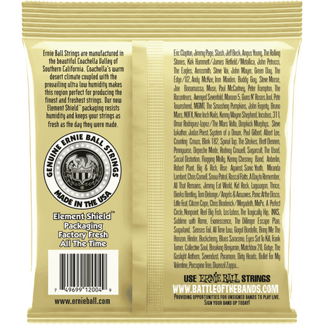 Ernie Ball 2004 Earthwood Akoestische Gitaar Snaren Light 011–052 80/20 Bronze