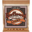 Ernie Ball 2148 Earthwood Fosforbrons Akoestische Gitaarsnaren Light 11–52