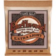 Ernie Ball 2150 Earthwood Fosforbrons Akoestische Gitaarsnaren Extra Light 10–50