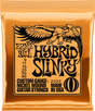 Ernie Ball 2222 Hybrid Slinky elektrische gitaarsnaren 009-046