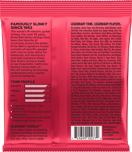 Ernie Ball 2226 Burly Slinky elektrische gitaarsnaren 011-052