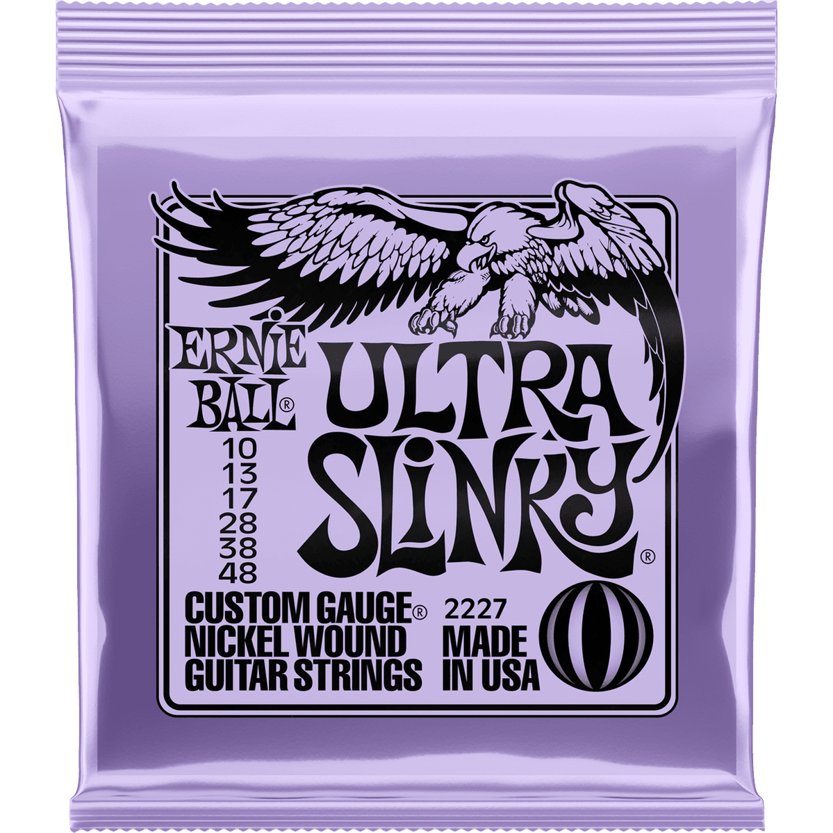 Ernie Ball 2227 Ultra Slinky elektrische gitaarsnaren 010-048