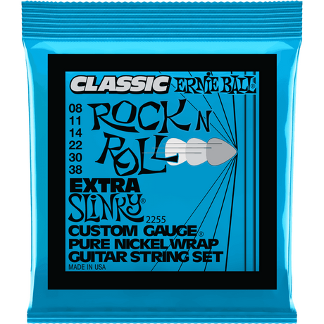 Ernie Ball 2255 Extra Light elektrische gitaarsnaren 008-038