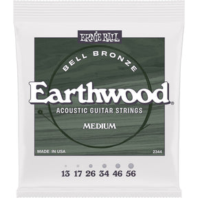 Ernie Ball 2344 Earthwood Bell Bronze Akoestische Gitaarsnaren Medium 13–56