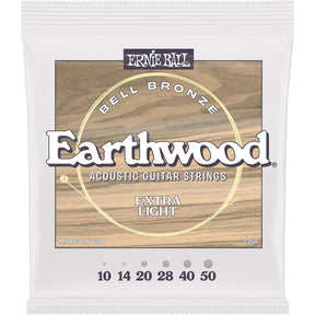 Ernie Ball 2350 Earthwood Bell Bronze Akoestische Gitaarsnaren Extra Light 10–50